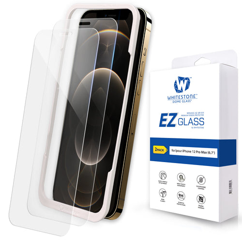 iPhone 12 Pro Max EZ Tempered Glass Screen Protector - 2 Pack (6.7