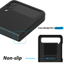 Load image into Gallery viewer, [Dome Case] Samsung Galaxy Z Flip 3 Contrast Case - Matte Black