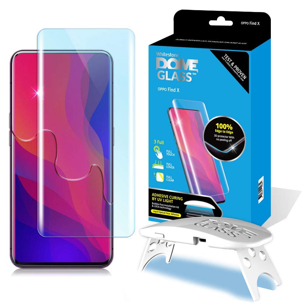 Oppo Find X Dome Glass Tempered Glass Screen Protector