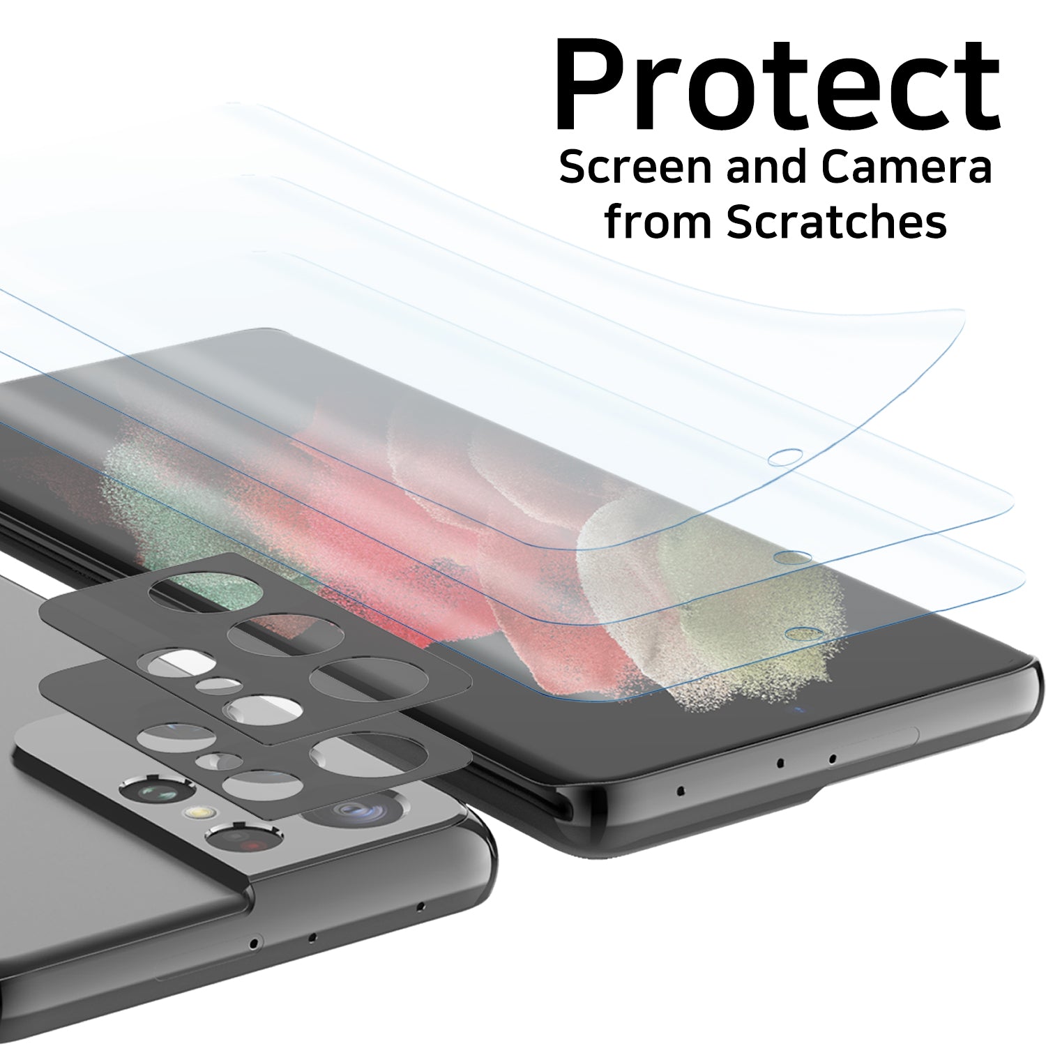 Samsung Galaxy S21 Plus Screen Protector Tempered Glass Whitestone –  Whitestonedome
