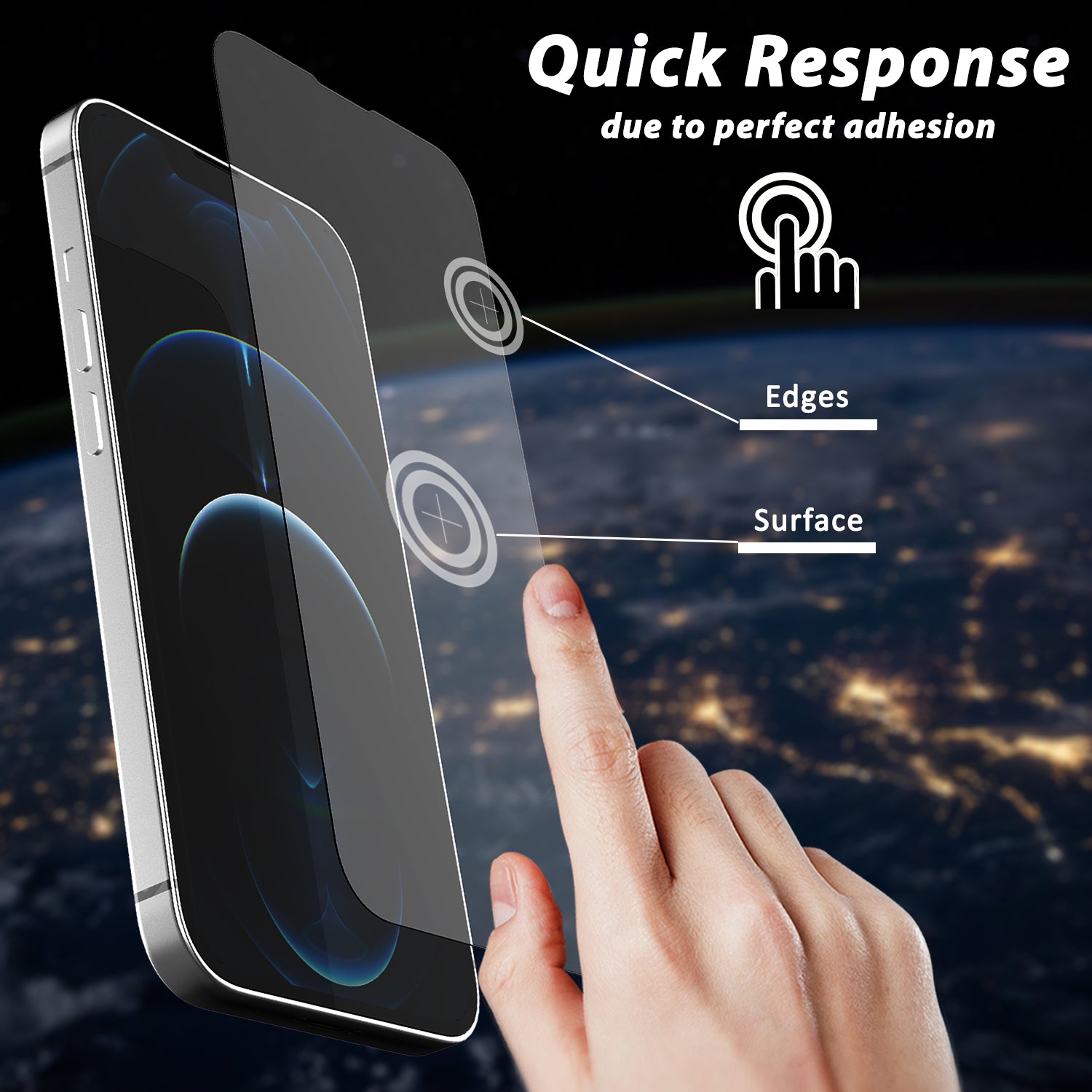 Tempered Glass Screen Protector for iPhone 13
