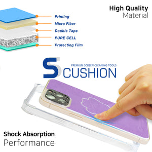 [S-cushion + TPU Case] Phone Skin & Case for iPhone 12 & 12 Pro, Premium Cushioning Skin with 5 Colors by Whitestone