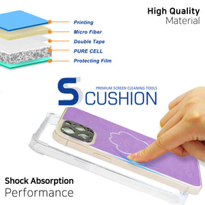 [S-cushion + TPU Case] Phone Skin & Case for iPhone 12 Pro Max, Premium Cushioning Skin with 5 Colors by Whitestone