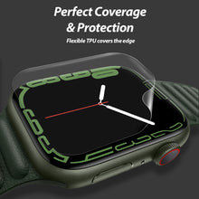 Load image into Gallery viewer, [Premium Film] Apple Watch series 8 and 7 (45mm) Premium TPU Film Screen Protector Anti-Bubble HD Clear - 6 PACK